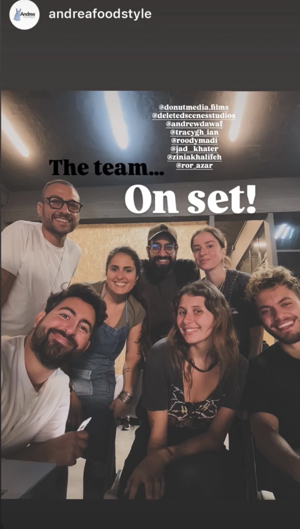 Donut Media crew on set